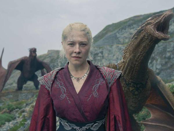 Emma D'Arcy en la piel de Rhaenyra Targaryen.