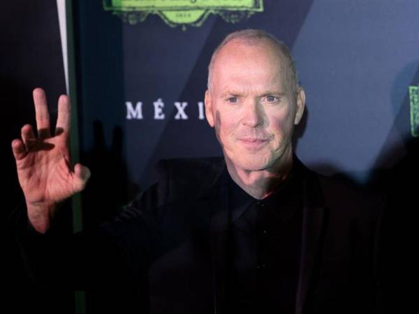 Fotografía de archivo, tomada el pasado 14 de agosto, del actor estadounidense Michael Keaton, en Ciudad de México.