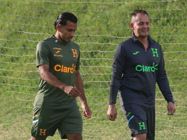 Edwin Rodríguez ha estado entrenando apartado del grupo en la concentración de la Selección de Honduras.