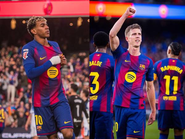 Lamine Yamal y Dani Olmo han marcado para la remontada del Barcelona contra al Alavés.