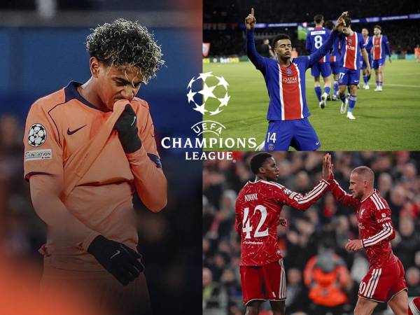 La tabla de posiciones de la UEFA Champions League tras la derrota del Barcelona contra el PSG.