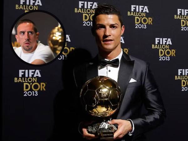 Las palabras de Cristiano Ronaldo sobre la importancia de ganar la Liga de Campeones para obtener el Balón de Oro no dejaron indiferente a Franck Ribéry