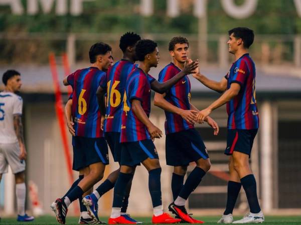El Barcelona disputó su primer amistoso de pretemporada y lo ganó por goleada.