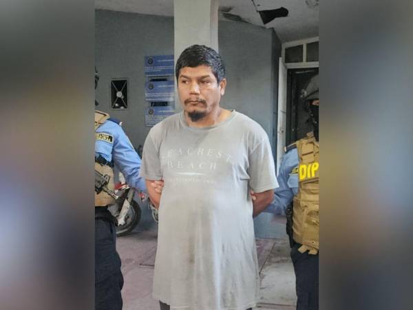 Fue detenido en una operación de la Dipampco en San Pedro Sula.
