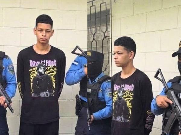 Fotografías muestran a Edwar Nahín Medina Ramos el día de su captura.