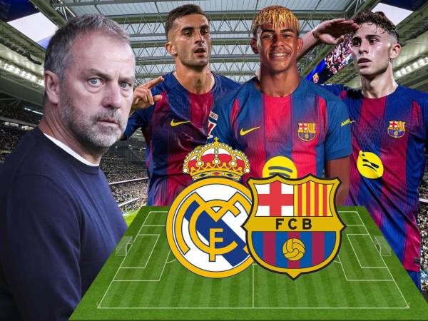 El Barcelona saldrá al estadio Santiago Bernabéu en busca de ganarle al Real Madrid para ponerse líder de la Liga Española. Los culés se presentan al Clásico con muchas bajas, pero tienen un poderoso 11 titular.