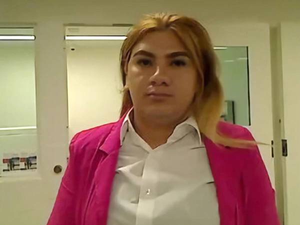 Fotografía cedida por el Departamento de Seguridad Nacional (DHS) estadounidense de Odalis Jhonatan Martínez Velásquez.