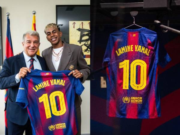El Barcelona ha anunciado que Lamine Yamal llevará el emblemático dorsal '10' a partir de la próxima temporada, un número cargado de historia y responsabilidad.