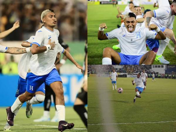 Supremo marcó el gol que puso en ventaja a la selección de tiktokers de Honduras ante El Salvador.