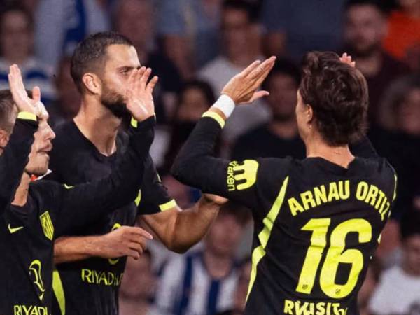 Atlético de Madrid se llevó el triunfo con goles en los últimos minutos.