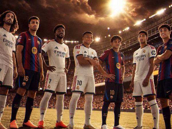Barcelona y Real Madrid son los clubes con más seguidores a nivel mundial.
