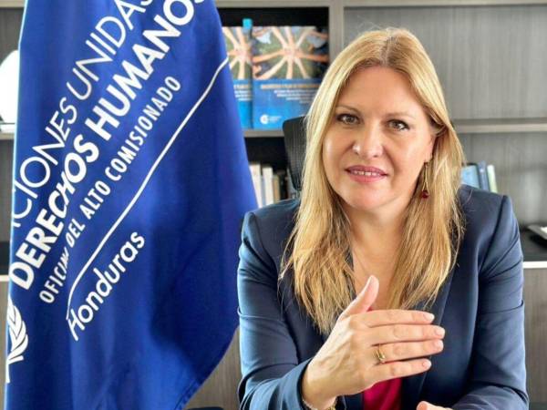 Isabel Albaladejo, representante de la ONU en Honduras.