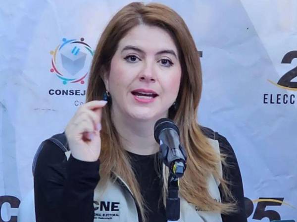 Cossette López, actual consejera del Consejo Nacional Electoral (CNE), representante del Partido Nacional.