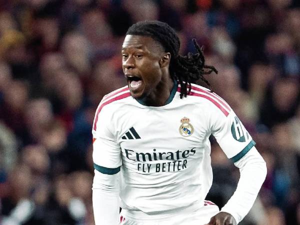 Eduardo Camavinga fue clave en el clásico del pasado domingo al brindarle asistencia de gol de Mbappé.