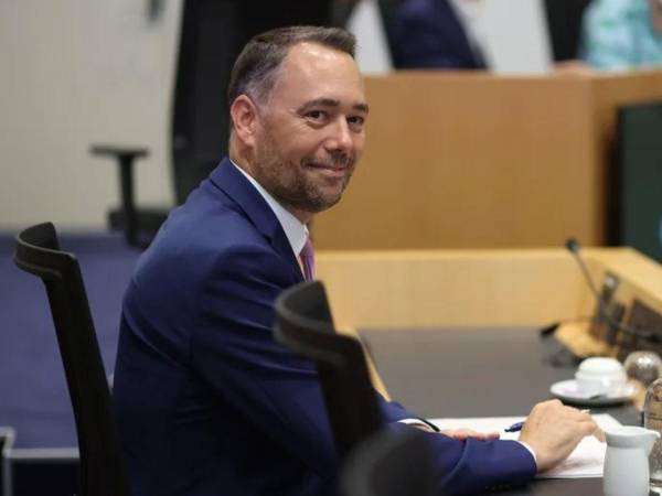 Maxime Prévot, el viceprimer ministro belga y ministro de Asuntos Exteriores.