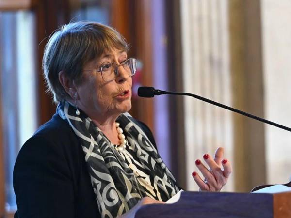 La expresidenta de Chile Michelle Bachelet (2006-2010/2014-2018).