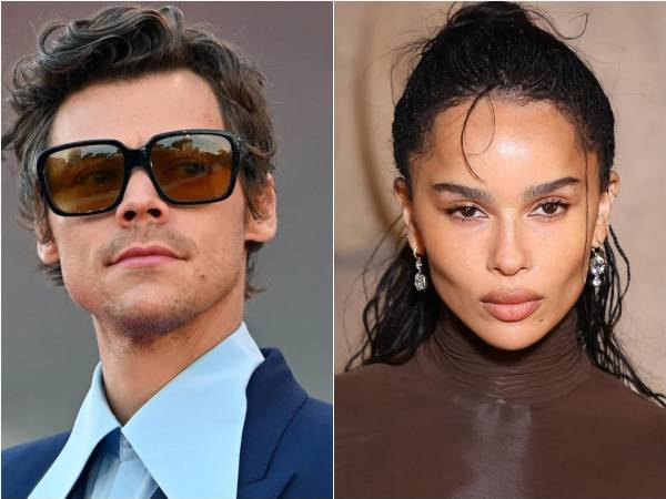 Harry Styles y Zoë Kravitz. La pareja ha sido vinculada sentimentalmente desde agosto de 2025.