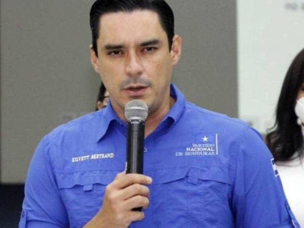 Kilvett Bertrand, candidato a diputado del Partido Nacional.