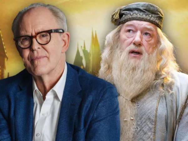 El actor Michael Gambon interpretó a Dumbledore en el cine, John Lithgow lo hará para la serie televisiva.