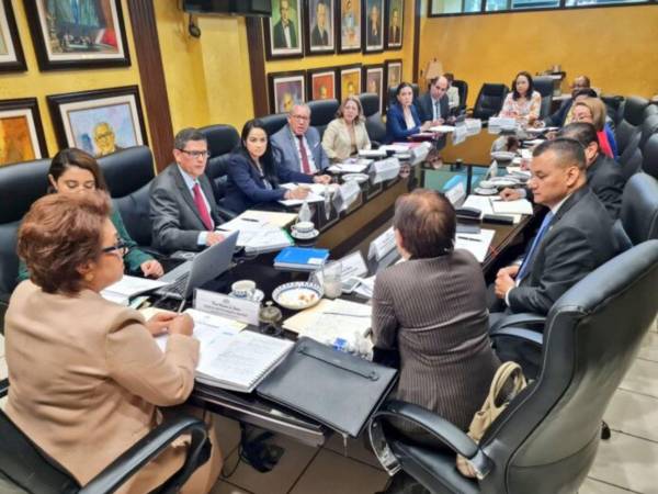 Magistrados de la Corte Suprema de Justicia de Honduras.