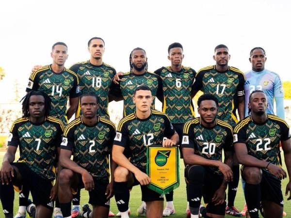 Jugadores de la Selección de Jamaica.