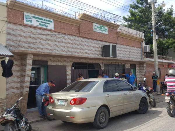 Edificio del RNP en Choluteca.