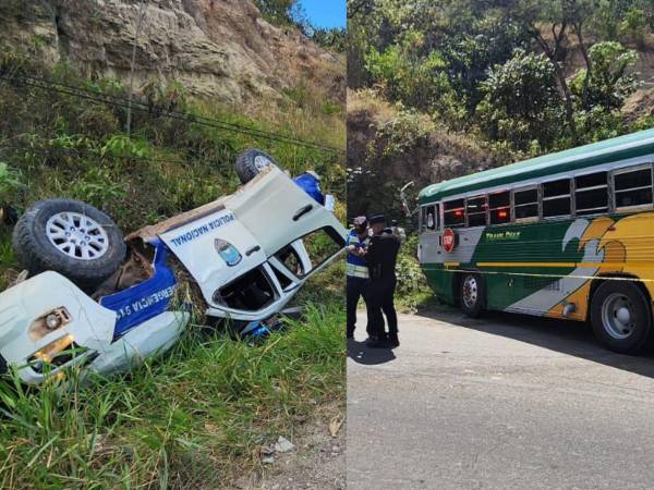 Cuatro agentes de la Policía Nacional de Honduras fallecieron este miércoles y otros siete resultaron heridos tras un choque frontal entre una patrulla y un autobús de pasajeros en el este del país, un suceso que el presidente hondureño, Nasry 'Tito' Asfura, lamentó profundamente.