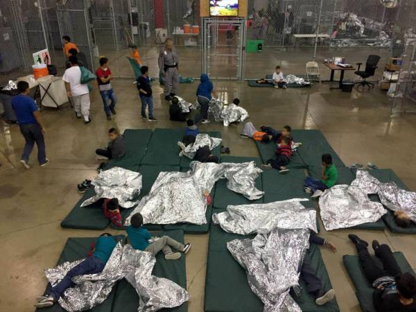 Un centro de detención de menores migrantes. Fotografía utilizada con fines referenciales.