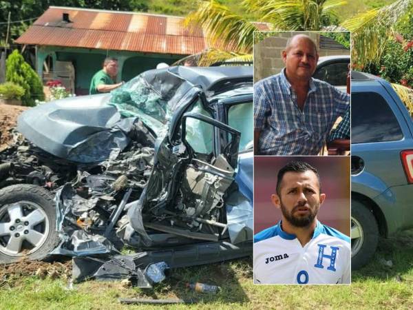 El vehículo quedó destruido en toda la parte frontal.