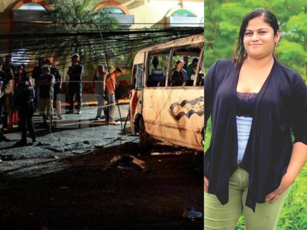 El percance vial ocurrido en Guamilito, de San Pedro Sula, dejó como saldo 15 personas heridas y la muerte de Karla Daniela Rubio Martínez, quien dio la vida por su bebita de siete meses de nacida.