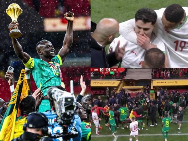 Senegal se coronó campeón de la Copa de África en una final escandalosa, con amenaza de abandono por parte de los senegaleses por un penal a favor de Marruecos en el último minuto. Lo que vino después fue increíble, de pelicula, con Brahim Díaz como protagonista y villano.