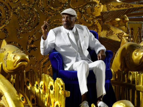 Foto de archivo del músico brasileño Milton Nascimento.