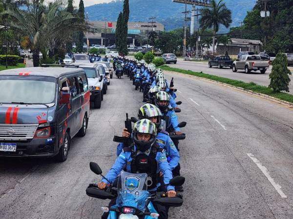 Estas nuevas motoicletas son parte del refuerzo operativo en zonas urbanas y rurales.