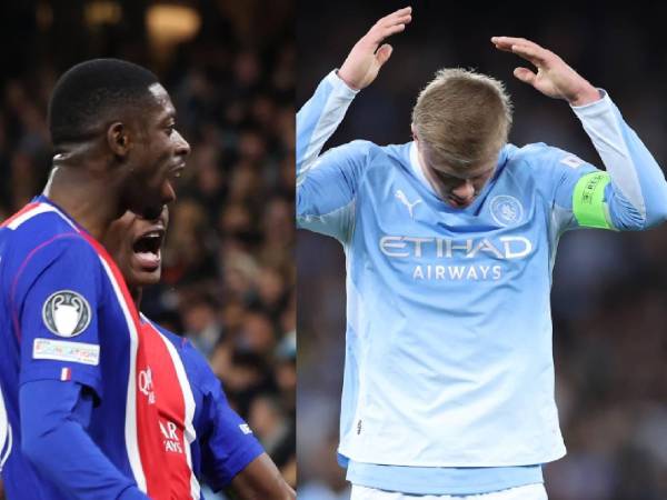 PSG le pasó por encima al Manchester City en juego de la fase de liga de la Liga de Campeones de Europa.