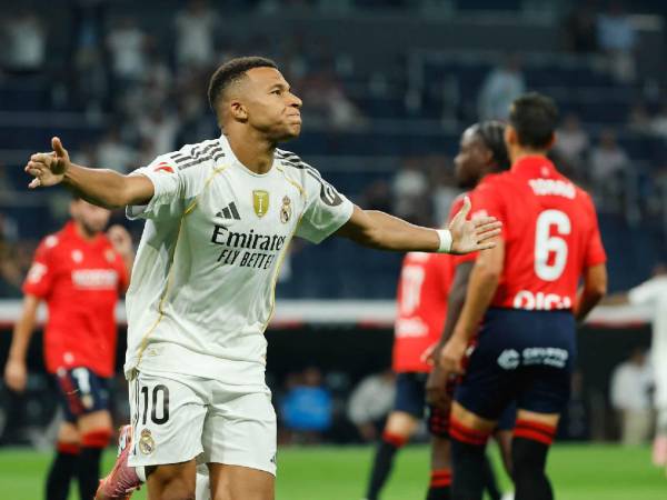 El Real Madrid se estrenó ante el Osasuna en la LaLiga EA Sports.