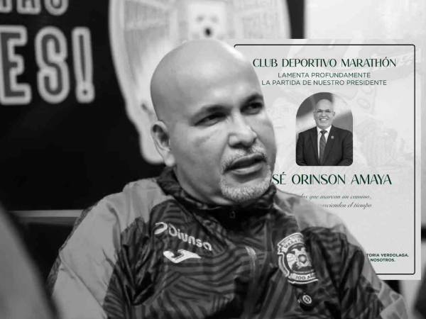Orinson Amaya falleció este lunes 1 de diciembre en San Pedro Sula.