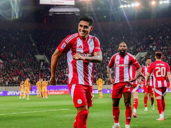 Luis Palma recibe su primera convocatoria con el Olympiacos en la Europa League.