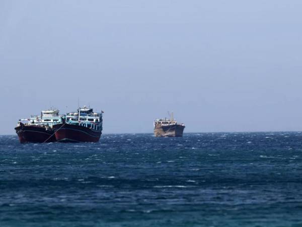 El estrecho de Ormuz, punto estratégico clave del comercio mundial de petróleo.