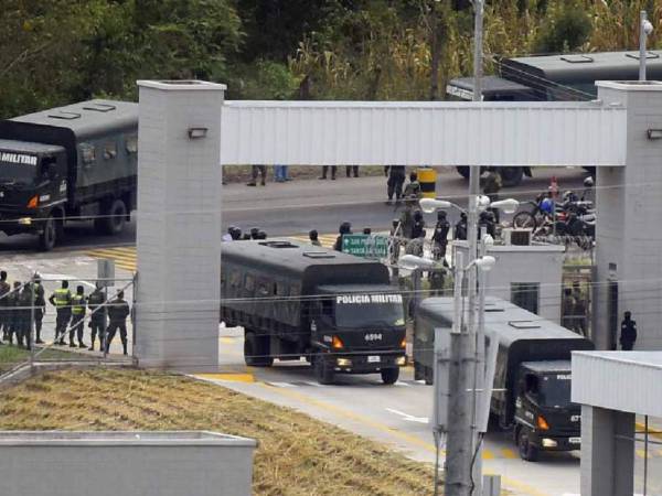 Imagen referencial de un centro penal de Honduras