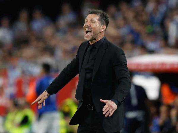 Diego Simeone durante la final de la Copa del Rey ante Real Sociedad.