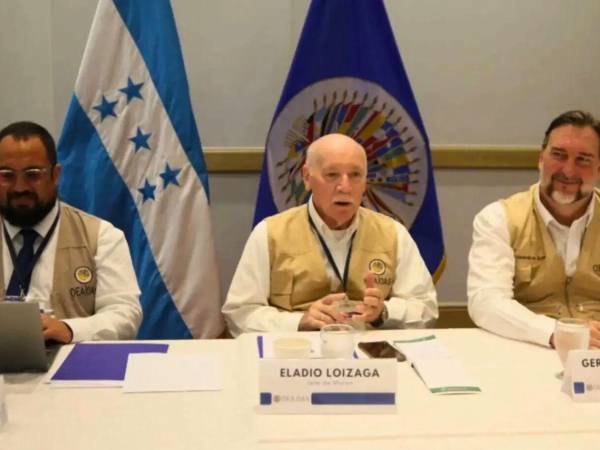 El jefe de la misión, Eladio Loizaga, recordó que la MOE dio seguimiento al proceso electoral en Honduras desde etapas previas.