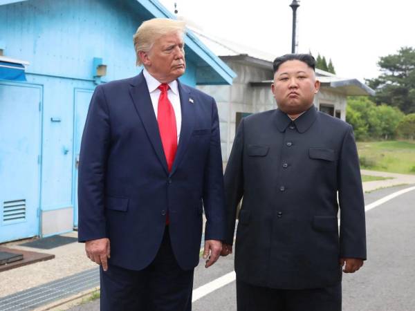 Trump se reunió en tres ocasiones con Kim durante su primer mandato (2017-2021).
