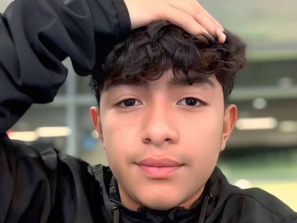 Imagen en vida del jovencito hondureño Evin Alberto Herrera Pineda.