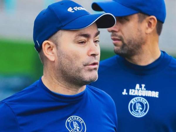 Javier López, entrenador del Motagua.