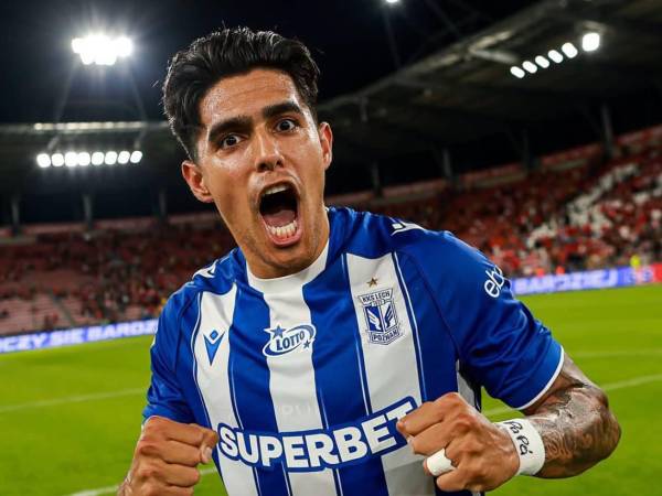 Luis Palma continúa ganando protagonismo en el fútbol de Polonia.