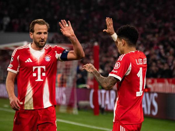 Harry Kane y Luis Díaz, goleadores del triunfo del Bayern Múnich contra el Atalanta en la vuelta de octavos de la Champions League.