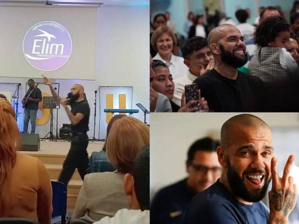 Luego de haber pasado momentos difíciles en prisión, el exjugador del Barcelona ha reaparecido en redes sociales predicando en una iglesia.