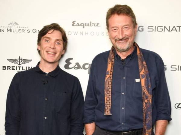 Cillian Murphy y Steven Knight en una fotografía de archivo.