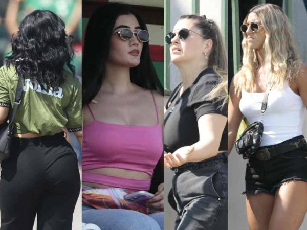 Te mostramos las mejores imágenes de las chicas que enamoraron en el clásico entre Marathón y Olimpia en San Pedro Sula.