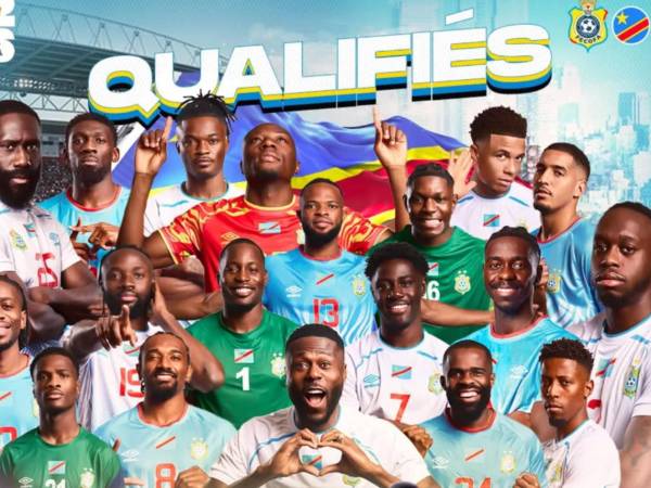 La República Democrática del Congo formará parte del Grupo K en el Mundial 2026-.